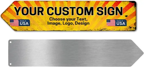 Miniatura 31 de DreamController - Letreros personalizados para patio con estacas de metal (24 x 18 pulgadas) - por DreamController Letreros de césped Letrero