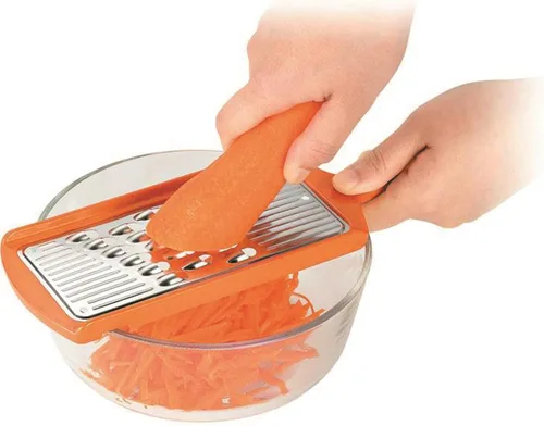 Miniatura 3 de Shimomura Industry FSF-01 Full Vegi, Thick Julienne, apto para lavavajillas, fabricado en Niigata, Tsubamesanjo, naranja, 10.6 x 3.5 x 0.6 pulgadas