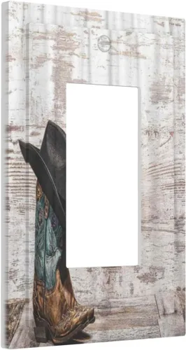 Miniatura 32 de Placa de pared de 1 cuadrilla, diseño de playa, océano, amanecer, mar, atardecer, cubierta de interruptor de luz en blanco, decorativo, sin