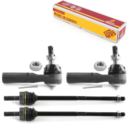 Miniatura 200 de Metrix Premium Chassis Parts - Juego de 4 barras de acoplamiento interior y exterior para Audi A3 15-16, Seat Leon 06-20 (México), 09-17 Volkswagen