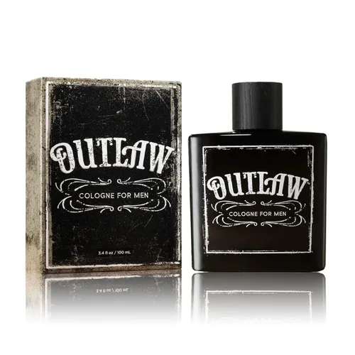 Tru Western Outlaw Colonia para hombre, bálsamo refrescante de bergamota, lavanda y abeto para un aroma sensual, 3.4 onzas líquidas