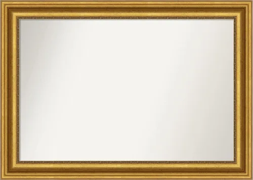 Miniatura 45 de Amanti Art Espejo de pared, elegante espejo con marco de miel cepillada para decoración de pared o uso como espejo de baño para sobre el fregadero