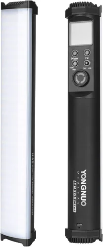 Yongnuo YN360Mini YN360 Mini RGB luz de hielo fotográfica a todo color, luz de video LED 2700K-7500K temperatura de color, carga tipo C 31 modos de