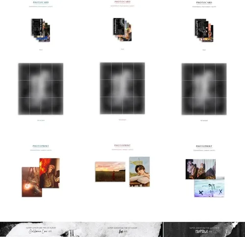 Miniatura 6 de SM Ent. Super Junior D&E - Countdown (Vol.1) Álbum+Juego de tarjetas de fotos extra (be (EUNHYUK) ver.)