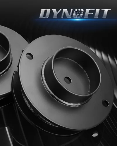 Miniatura 5 de dynofit Kit de elevación de nivelación delantera de 2 pulgadas para Ram 2500 4WD 2014-2026, Ram 3500 (4x4) 2013-2026, espaciadores de puntal