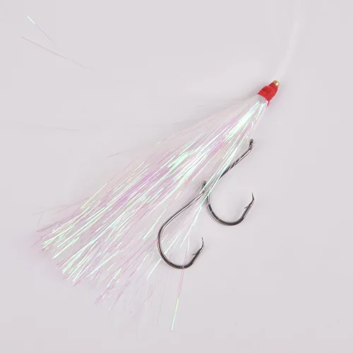 Miniatura 5 de Teasers de pesca -12/18 piezas de calamar Teaser de pesca de Mylar Flash Teaser de pesca de cola para plataformas de platijas para señuelo de pesca