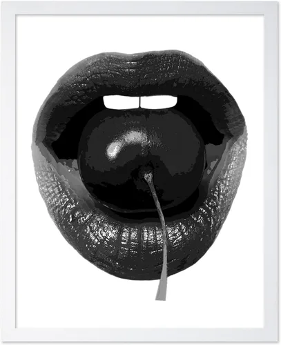 Miniatura 41 de Poster Master Impresión de labios dorados, póster de mordida de labio, arte moderno y minimalista, regalo bohemio para hombres y mujeres, diseño