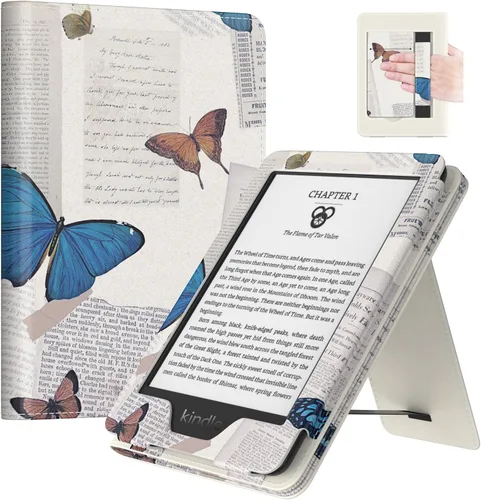 Miniatura 27 de MoKo Funda para Kindle de 6 pulgadas (11ª generación, versión 2024/2022)/(10ª/8ª generación, 2019/2016), carcasa de poliuretano ultraligera