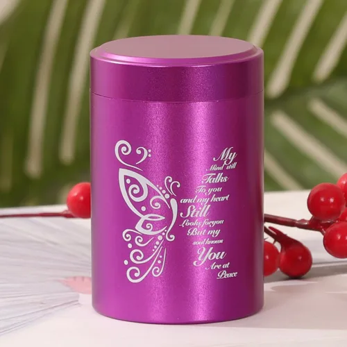 Miniatura 5 de Mini urnas de cremación de hasta 7 pulgadas cúbicas para cenizas humanas, urnas pequeñas para cenizas, para adultos, machos y mujeres, urnas