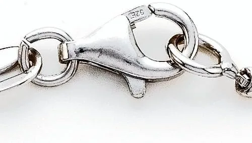 Miniatura 4 de Finejewelers - Pulsera de tobillo (plata de ley, 10.0in, 5 corazones)