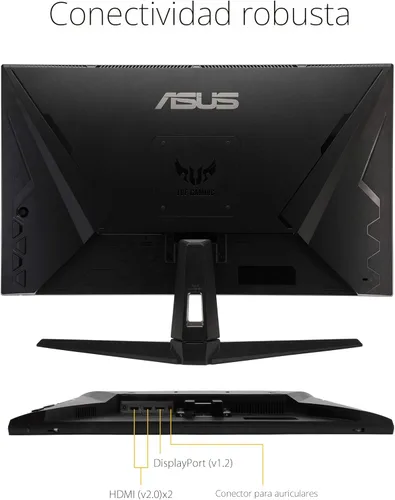 Miniatura 6 de ASUS TUF GAMING 27 "2K HDR Monitor (VG27AQ1A) - WQHD (2560 x 1440), IPS, 170Hz (soportes 144Hz), 1MS, desenfoque de movimiento extremo, altavoz