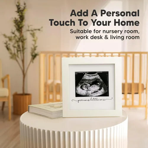 Miniatura 7 de KeaBabies Portarretratos de ecografía para bebé, modernos marcos de fotos de ultrasonido para mamá, regalos de primer embarazo para futura mamá