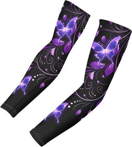 Miniatura 36 de Binienty Mangas de protección solar UV para mujeres y hombres, mangas deportivas refrescantes para golf, correr, ciclismo, senderismo