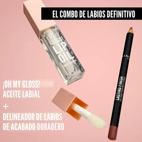 Miniatura 9 de Rimmel Lasting Finish 8HR Lápiz delineador de labios suave, fórmula vibrante y mezclable para bloquear el lápiz labial en su lugar durante 8 horas