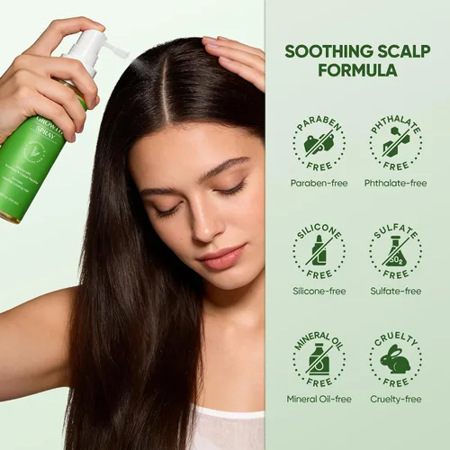 Miniatura 8 de Spray para el crecimiento del cabello con péptido de cobre: infundido con cafeína, romero y una rica mezcla de extractos vegetales nutritivos
