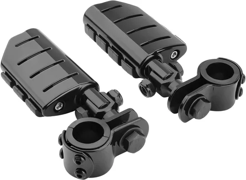 Miniatura 2 de Reposapiés de motocicleta para carretera, estribos de autopista compatibles con Harley Touring, Yamaha, Honda, Suzuki, Kawasaki de 25 mm, 32 mm, 34