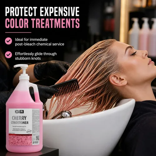 Miniatura 4 de MODA Cherry Bulk Salon Conditioner Premium Back-Bar & Amenity Treatment Salon-Grade Luxury at Commercial Scale A 'set it and forget it' Solución