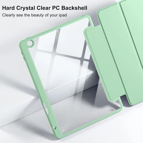 Miniatura 4 de Wenlaty Compatible con Funda para iPad de 9ª/8ª/7ª Generación (2021/2020/2019), Funda Protectora de Cuerpo Completo con Soporte para Lápiz, Funda