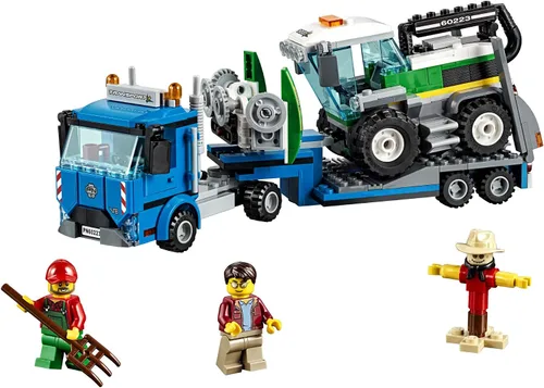Miniatura 2 de LEGO City Great Vehicles Harvester Transport 60223 Kit de construcción (358 piezas)