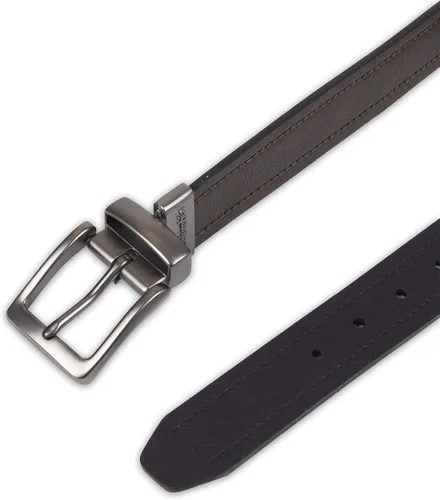 Miniatura 5 de Columbia Cinturón de mezclilla casual reversible dos en uno para hombre
