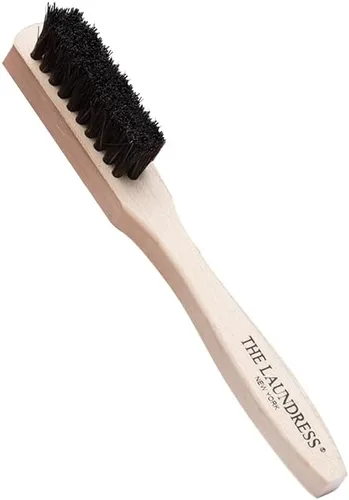 The Laundress Cepillo de manchas, cepillo de lavandería para eliminar manchas, cepillo para manchas para ropa, cepillo pequeño para limpiar espacios