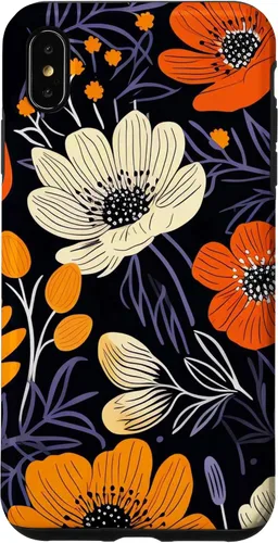 Miniatura 7 de Funda para iPhone 14 Cute Autumn Flower Fall Pumpkin Case