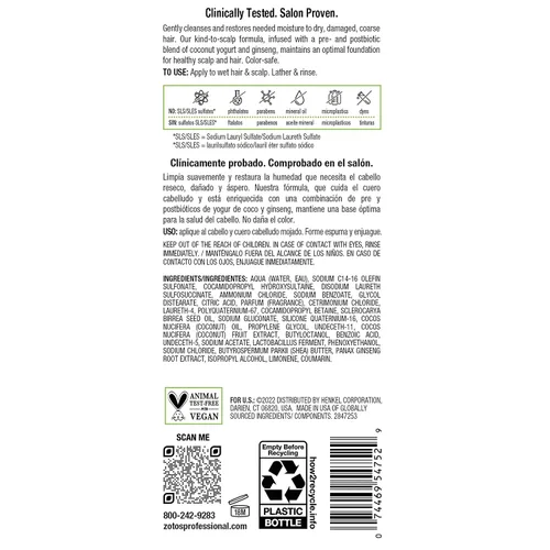 Miniatura 8 de Biotera Juego de champú y acondicionador ultra hidratante Hidrata el cabello seco, dañado y grueso Apto para microbiomas Vegano y sin pruebas