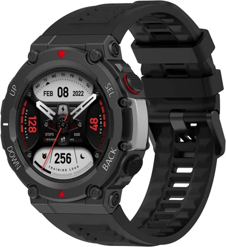 Miniatura 2 de Lijinlan Correa de reloj Amazfit T-Rex 2 para mujeres y hombres, correa de repuesto de silicona suave para reloj inteligente Amazfit Trex 2