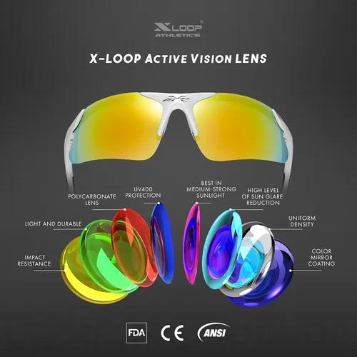 Miniatura 4 de Lentes de sol deportivas para niños y niñas de 3 a 10 años de edad, para béisbol, ciclismo, softbol, lentes UV400