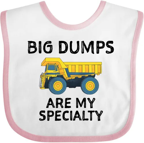 Miniatura 10 de inktastic Big Dumps Are My Specialty - Divertido y lindo babero para bebé