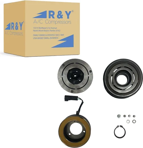 RYC A/C Compresor Embrague AFG666-01-CL (Se adapta a Ford F-150 2.7L 2015, 2016, 2017)