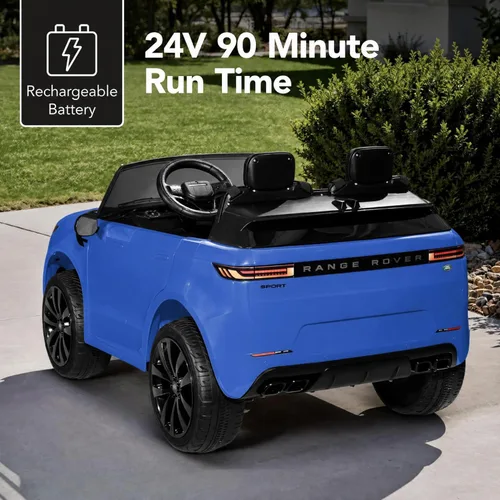 Miniatura 5 de Best Choice Products 24V 2-Seater Licensed Range Rover Sport Electric Ride On Car for Kids with Parental Remote Control, 132 lb Weight Capacity
