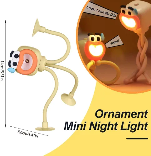 Miniatura 6 de Luz Nocturna de Forma Cambiable Graciosa, 2025 Luces Nocturnas DIY de Forma Divertida para Habitación de Adultos, Niños y Niñas, Luz Nocturna