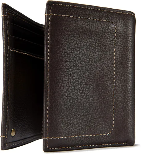 Miniatura 10 de Carhartt Carteras duraderas de tres pliegues, disponibles en estilos de cuero y lona