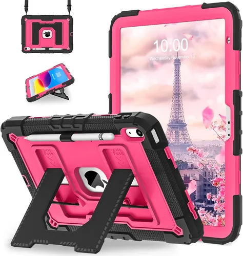 Miniatura 16 de WESOROL Funda para iPad A16 11ª Generación 11 Pulgadas (2025) iPad 10ª Generación 10.9 Pulgadas (2022), Fundas i Pad A16 Grado Militar Resistente a