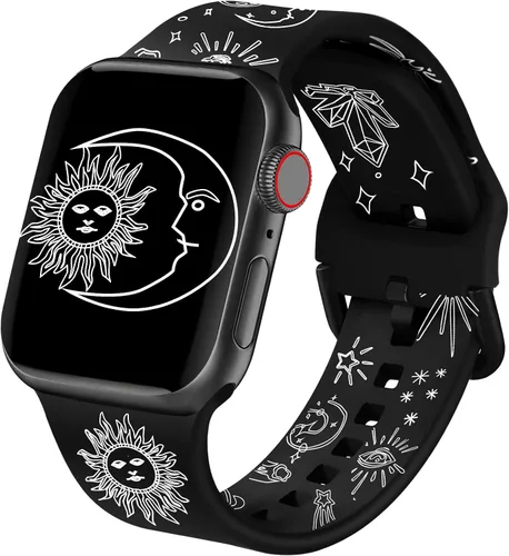 Miniatura 12 de ACESTAR Correas de reloj de doble cara compatibles con Apple Watch Band de 1.496 pulgadas, 1.575 pulgadas, 1.614 pulgadas/1.654 pulgadas