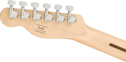 Miniatura 7 de Guitarra eléctrica Telecaster de la serie Squier Affinity, con garantía de 2 años, azul lago, diapasón de laurel Azul (Lake Placid Blue)