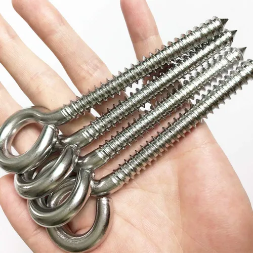 Miniatura 2 de Kit para colgar hamacas, ganchos de ojo resistentes para colgar columpios de acero inoxidable, mosquetón, juego de mosquetón, accesorios