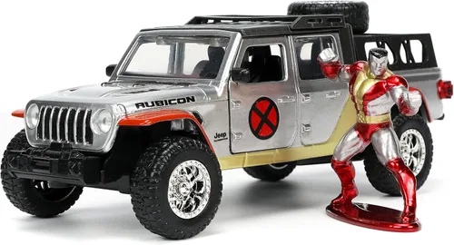 Miniatura 7 de Jada 33363 - Figura fundida a presión de Gladiador y Coloso 2020 de Marvel X-Men Hollywood Rides Series 1/32