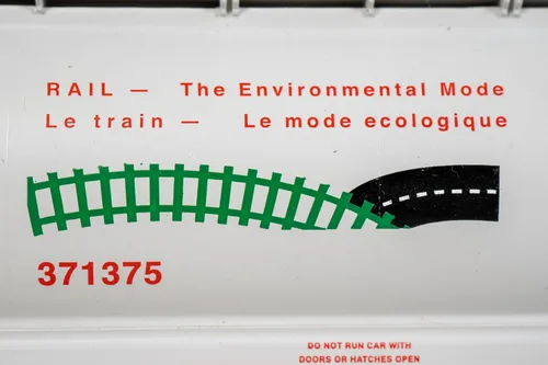 Miniatura 6 de Bachmann Trenes - Tolva de grano cilíndrica canadiense de 4 bahías - CN Environmental - Escala HO, gris, 8