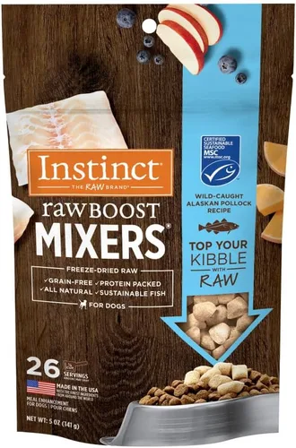 Miniatura 25 de Instinct Raw Boost Mixers Multivitamínico para Perros Adultos Aderezo de Comida Liofilizada, Bolsa de 5.5 oz
