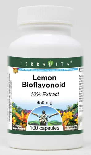 Bioflavonoide de limón 10% - 450 mg (100 Cápsulas, ZIN: 520662)