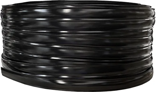 Miniatura 2 de Automotive Authority - Cubierta para tornillo de moldura de vinilo negro de 1" para casa rodante, cámper, tráiler (negro, 30.5 metros)