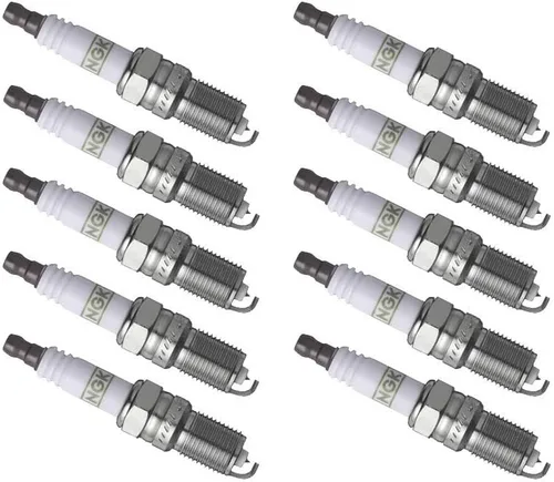 NGK G-Power Platinum Bujía ZNAR6AGP (paquete de 10) para Ford F-450 SUPER DUTY LARIAT 2008-2008 6.8L/415
