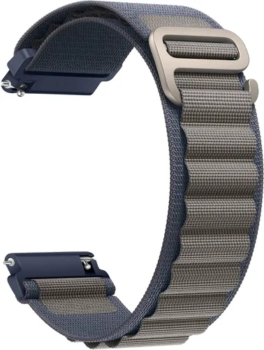Miniatura 23 de Correa de nylon compatible con Samsung Galaxy Watch 7/FE/6/5 Pro 4 3/Watch 4 6 Classic/Active/Gear S2 S3 Frontier, correa de bucle deportivo de 20