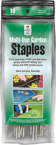 Miniatura 12 de Easy Gardener 50825 - Grapas para tela de jardín de seguridad para jardines, 15.2 cm