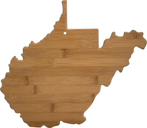 Miniatura 27 de Tabla para cortar y servir modelo Alabama de Totally Bamboo, de bambú 100%, para cocina y entretenimiento, Alabama, Marrón