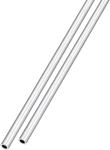 Miniatura 13 de METALLIXITY Tubo de aluminio 6063 (0.394 in de diámetro x 0.276 in de diámetro interior x 11.811 in de largo), 2 piezas, tubo redondo de aluminio