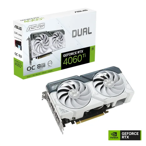 Miniatura 7 de ASUS Dual GeForce RTX™ 4060 Ti White OC Edition 8GB GDDR6