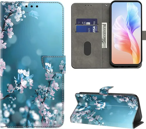 Miniatura 25 de Funda para Samsung Galaxy S22, cartera Flip Folio lindo 3D pintado de dibujos animados PU Funda de cuero PU para niñas mujeres ranuras para tarjetas